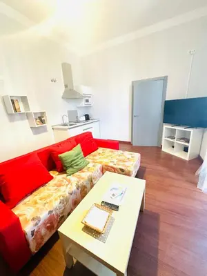 Una cocina o zona de cocina en Apartamentos Templo Diana -Vistas Históricas-
