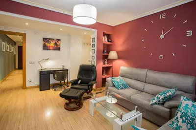 Zona de estar de APARTAMENTOS ABULA
