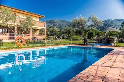 Piscina en o cerca de Hotel Rural Hosteria Fontivieja TR-CC-195