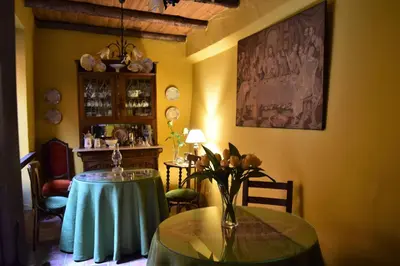 Zona de estar de Hotel Casa Rural Don Álvaro de Luna