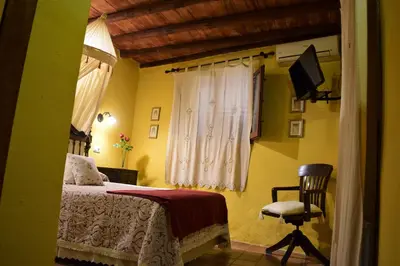 Cama o camas de una habitación en Hotel Casa Rural Don Álvaro de Luna