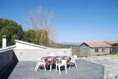 Un balcón o terraza de Casa Rural Mirando a Gredos