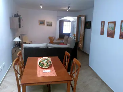 Zona de estar de Casa Rural La Jara