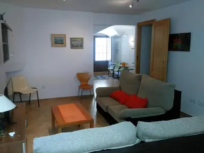 Zona de estar de Casa Rural La Jara