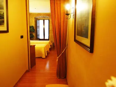 Cama o camas de una habitación en Palacio Antigua Audiencia