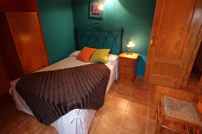 Cama o camas de una habitación en Sierra De Monfrague