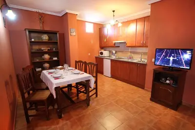 Una cocina o zona de cocina en Sierra De Monfrague