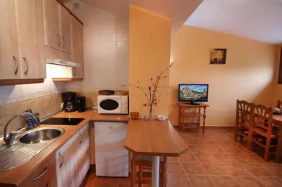 Una cocina o zona de cocina en Sierra De Monfrague