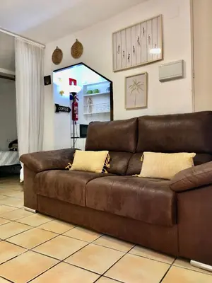Zona de estar de Apartamento Rural Val de Xálima