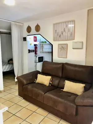 Zona de estar de Apartamento Rural Val de Xálima