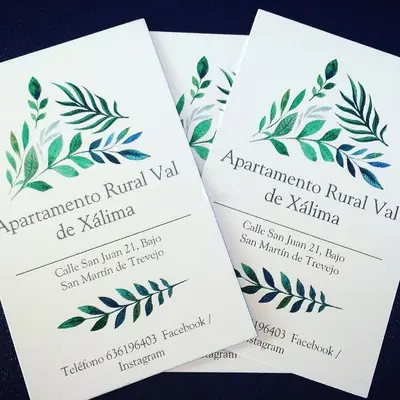 Certificado, premio, señal o documento que está expuesto en Apartamento Rural Val de Xálima
