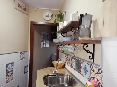 Una cocina o zona de cocina en Casa Rural Abuela Maxi