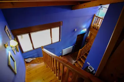 Una televisión o centro de entretenimiento en Vallespin Suite