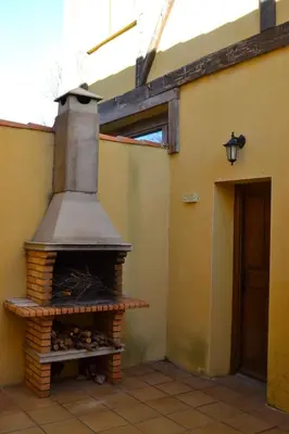 Barbacoa disponible para clientes en the country house
