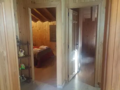 Cama o camas de una habitación en Casa Calañas