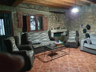Zona de estar de Casa Calañas