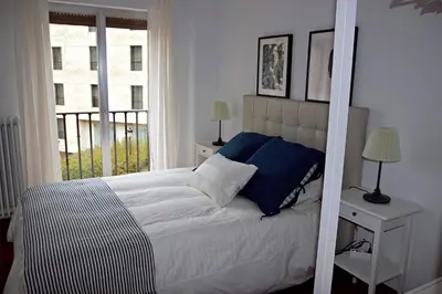 Cama o camas de una habitación en Apartamento Marquesa de Almarza