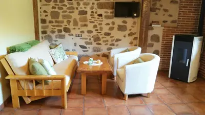 Zona de estar de Casa Rural Espeñitas