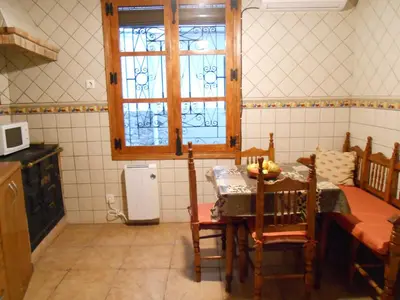 Una cocina o zona de cocina en El Portal Viejo