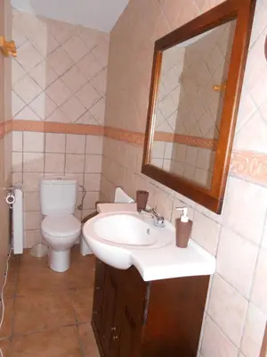 Un baño de El Portal Viejo