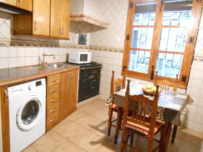 Una cocina o zona de cocina en El Portal Viejo