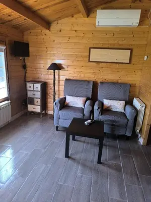Zona de estar de Cabañas Miraduero