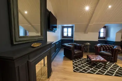 Zona de estar de La Casa del Presidente Small Luxury Hotels of the World