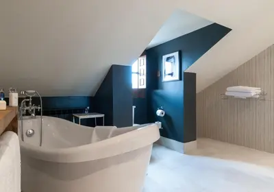Un baño de La Casa del Presidente Small Luxury Hotels of the World