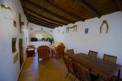 Zona de estar de Casa Rural Villa Vieja