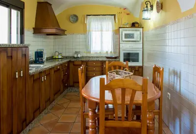 Una cocina o zona de cocina en Casa Rural Villa Vieja