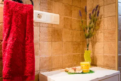Un baño de Casa Rural Villa Vieja