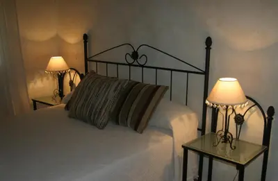 Cama o camas de una habitación en Casa De Campo El Corzo
