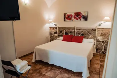 Cama o camas de una habitación en Apartamento Las Avutardas 2