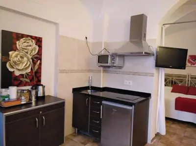 Una cocina o zona de cocina en Apartamento Las Avutardas 2