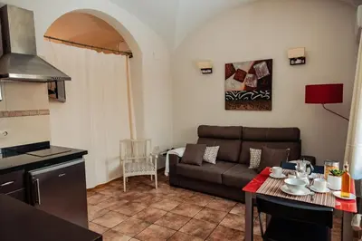 Una cocina o zona de cocina en Apartamento Las Avutardas 2