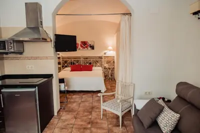 Una cocina o zona de cocina en Apartamento Las Avutardas 2