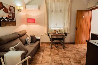 Zona de estar de Apartamento Las Avutardas 2