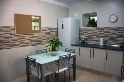 Una cocina o zona de cocina en Apartamento Palacio Antigua Audiencia