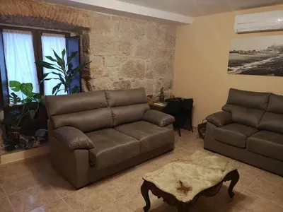 Zona de estar de Apartamento Palacio Antigua Audiencia