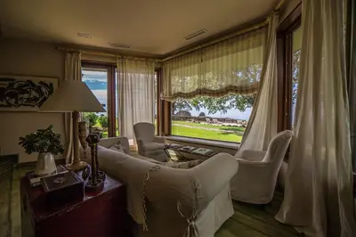 Zona de estar de Hotel Nabia