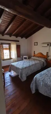 Cama o camas de una habitación en Casa rural El Corralón