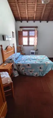 Cama o camas de una habitación en Casa rural El Corralón