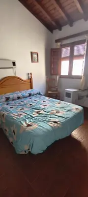 Cama o camas de una habitación en Casa rural El Corralón
