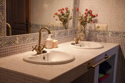 Un baño de Casa Rural La Cenicienta