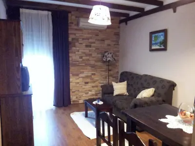 Zona de estar de Apartamentos El Mirador Del Soto