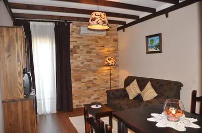 Zona de estar de Apartamentos El Mirador Del Soto