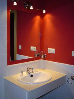 Un baño de Hotel Balneario Almeida Dama Verde