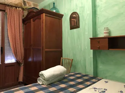 Cama o camas de una habitación en VUT La Villarina