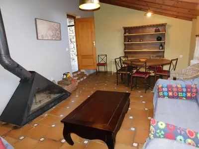 Zona de estar de Casa Rural La Silla de la Reina
