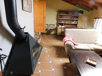 Zona de estar de Casa Rural La Silla de la Reina